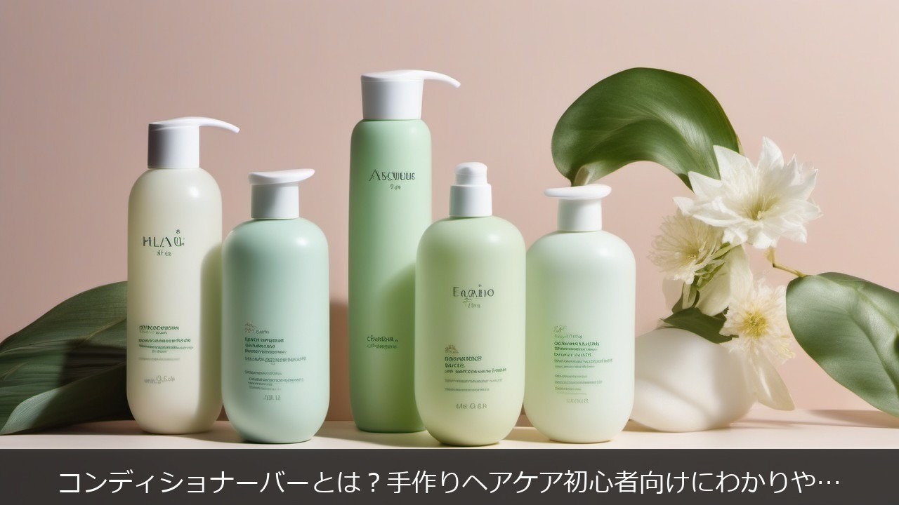 コンディショナーバーとはに関する記事のアイキャッチ画像 - コンディショナーバーとは？手作りヘアケア初心者向けにわかりやすく解説